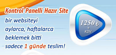 kontrol panelli hazr site artk 180 TL