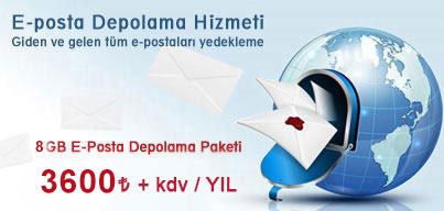 E-mail Depolama Hizmeti