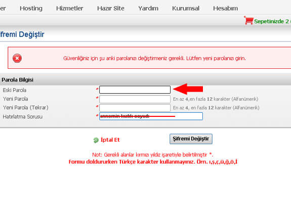Şifremi Unuttum Yardım Şifremi Unuttum Yardım