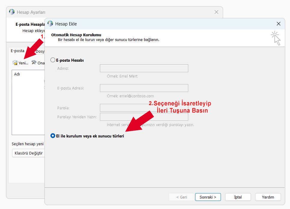 Microsoft Outlook 2021 Mail Kurulumu Microsoft Outlook 2021 Mail Kurulumu